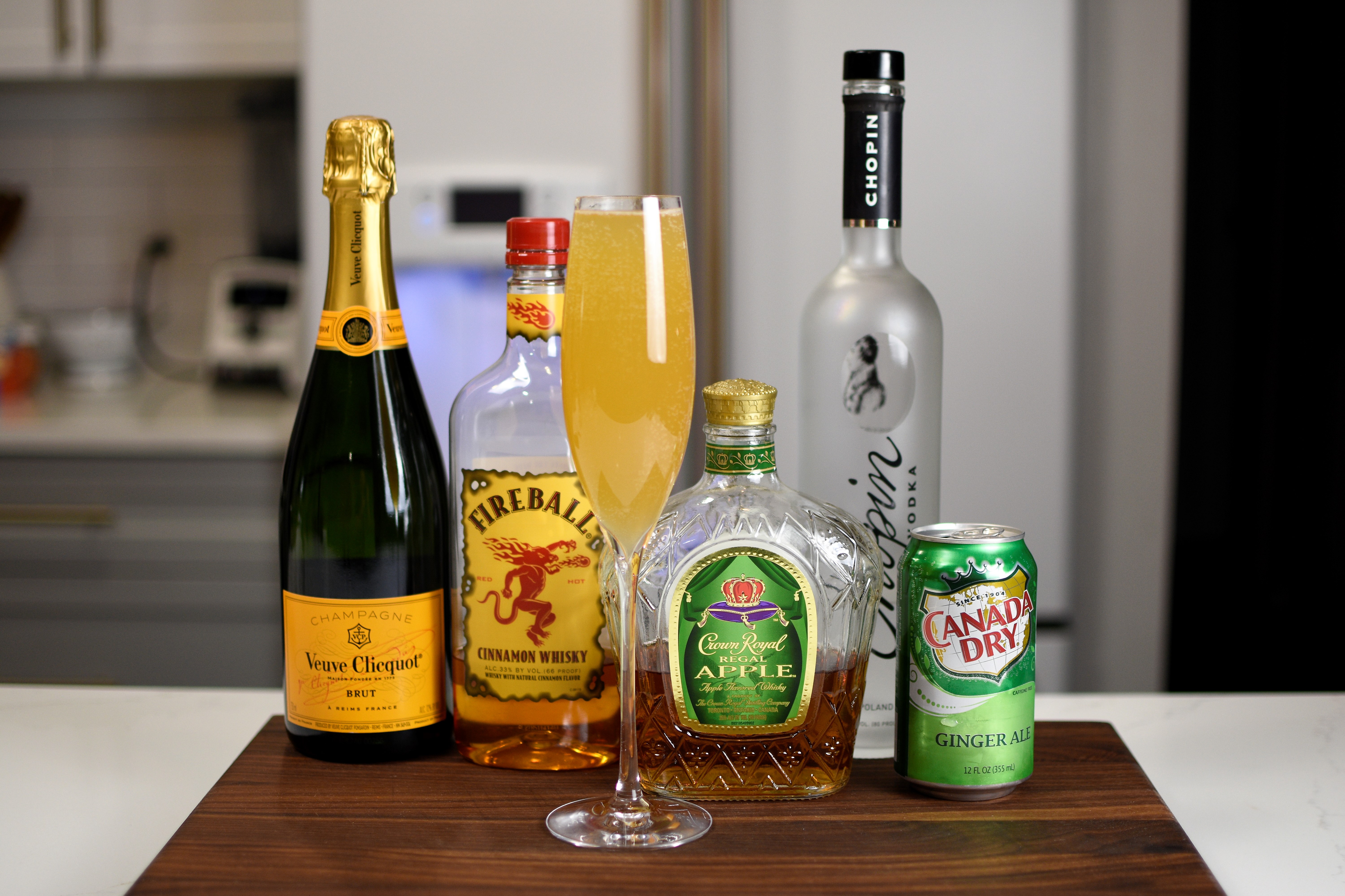 Spiked Apple Cider Mimosa